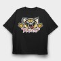 Aggretsuko, Tricou Oversize Barbati (Unisex)