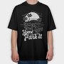 Camper Van Beach, Tricou Oversize Barbati (Unisex)