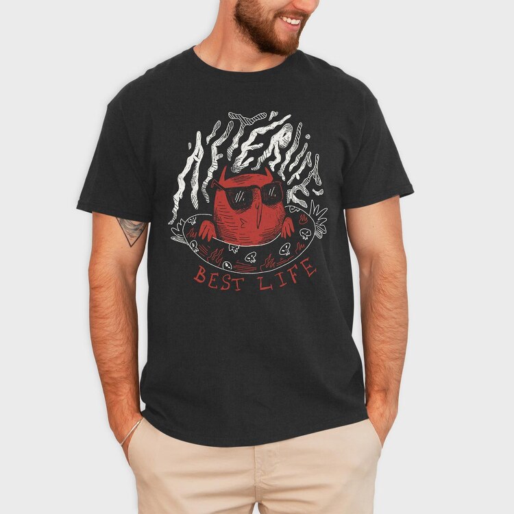 Funny Afterlife 02, Tricou Barbati (Unisex)