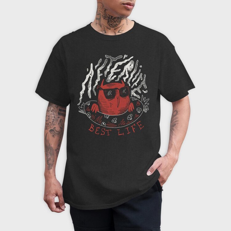 Funny Afterlife 02, Tricou Barbati (Unisex)