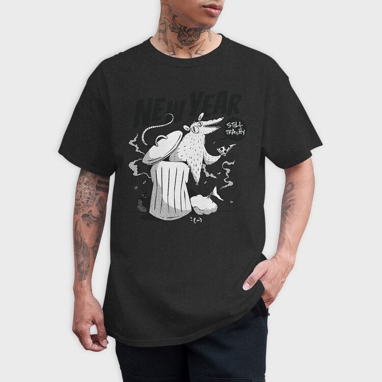 New Year Trash, Tricou Barbati (Unisex)