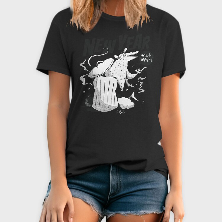 New Year Trash, Tricou Barbati (Unisex)