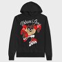Taz Devil Football Eyes 99, Hanorac Oversize Barbati (Unisex)