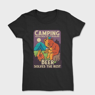 Camping and Beer, Tricou Femei