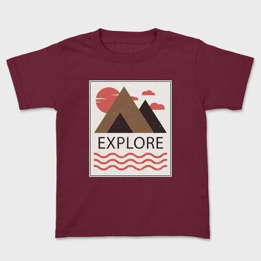 Explore, Tricou Copii