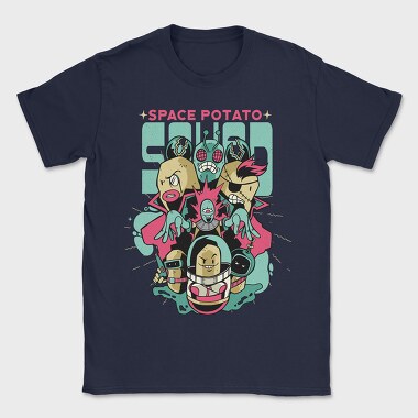 Space Potato Squad, Tricou Barbati (Unisex)