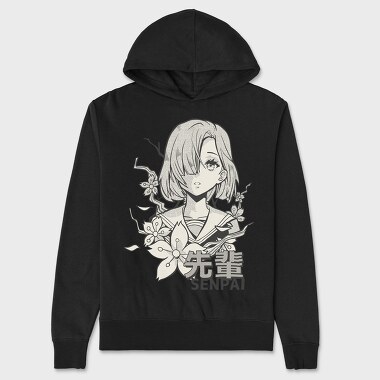 Senpai, Hanorac Oversize Barbati (Unisex)