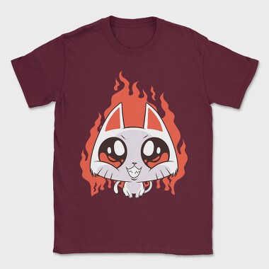 Devil Cat, Tricou Barbati (Unisex)