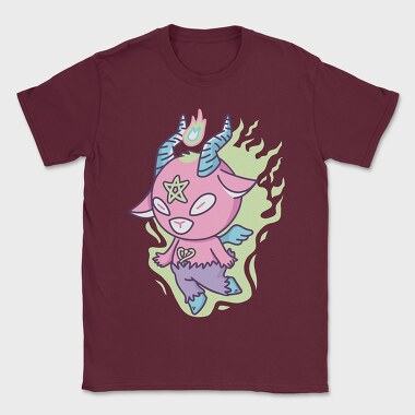 Cute Pastel Baphomet, Tricou Barbati (Unisex)