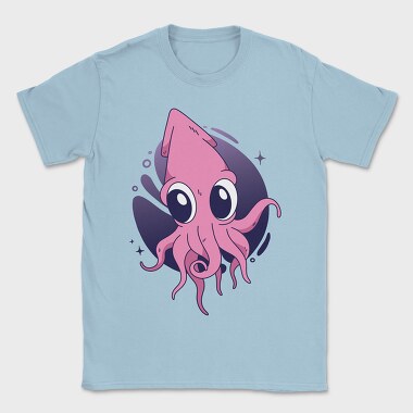 Cute Squid, Tricou Barbati (Unisex)