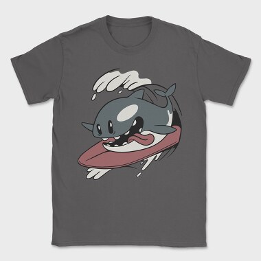 Surfing Orca, Tricou Barbati (Unisex)