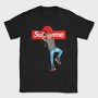 Supreme Money Gangster Gun Urban Art 99, Tricou Barbati (Unisex)