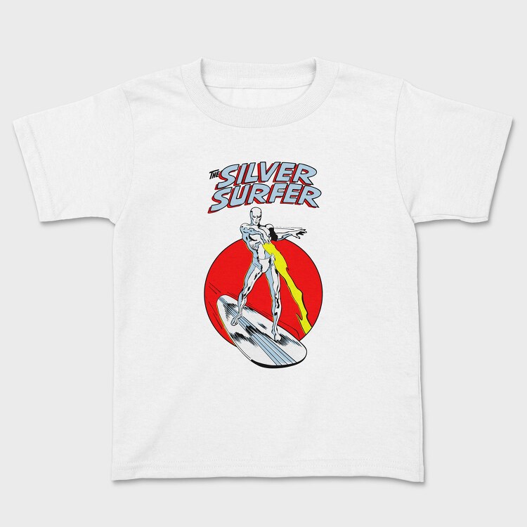 Silver Surfer Red Circle Sky, Tricou Copii