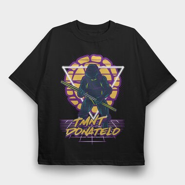 Ninjaturtles Donatello Urban Art 99, Tricou Oversize Barbati (Unisex)