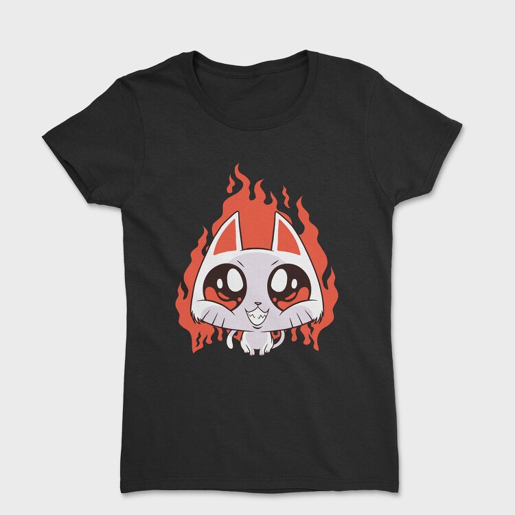 Devil Cat, Tricou Femei