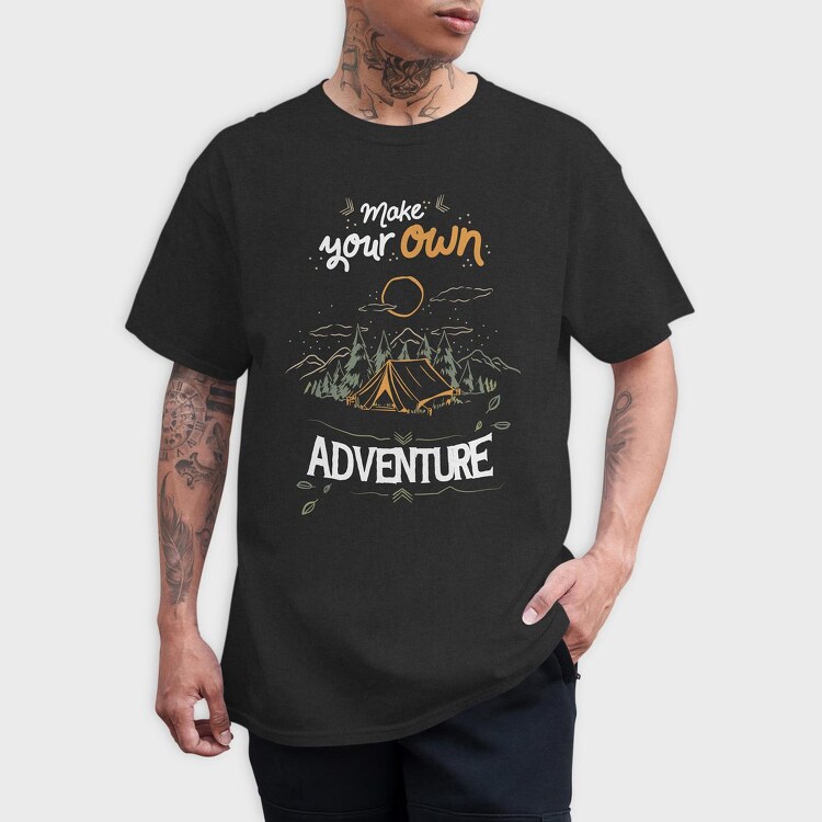 Make Your Own Adventure, Tricou Barbati (Unisex)