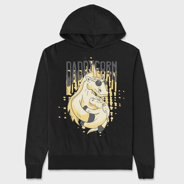Daddycorn, Hanorac Oversize Barbati (Unisex)