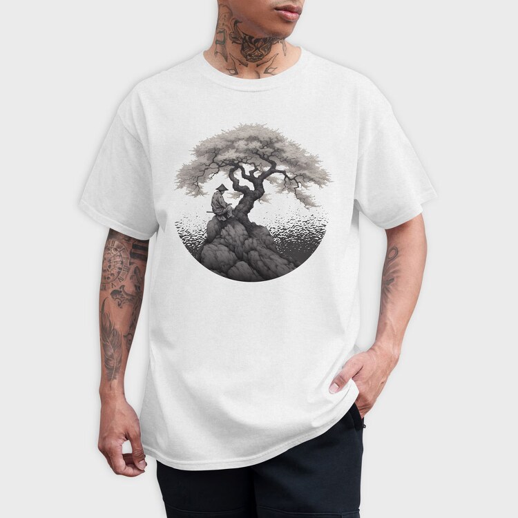 Sakura Tree, Tricou Barbati (Unisex)