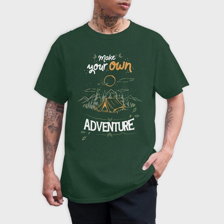 Make Your Own Adventure, Tricou Barbati (Unisex)