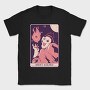 Owl Wizard Mystical Tarot Card Night Wizard 06, Tricou Barbati (Unisex)