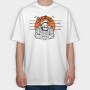Brutus Police Dept Tattoo 78In, Tricou Oversize Barbati (Unisex)