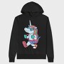 School Unicorn, Hanorac Oversize Barbati (Unisex)