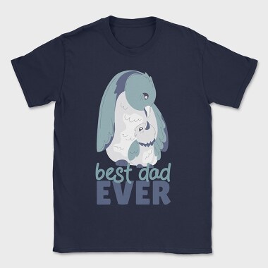 Best Dad Ever Penguin, Tricou Barbati (Unisex)