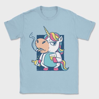 Bad Habits Unicorn, Tricou Barbati (Unisex)