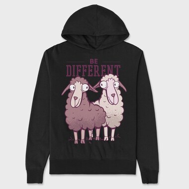 Be Different, Hanorac Oversize Barbati (Unisex)