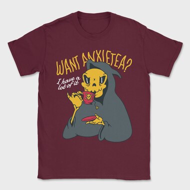 Anxietea, Tricou Barbati (Unisex)