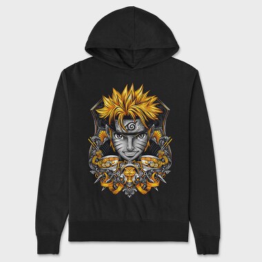 Naruto Food Noodles Urban Art, Hanorac Oversize Barbati (Unisex)