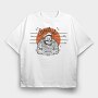 Brutus Police Dept Tattoo 78In, Tricou Oversize Barbati (Unisex)