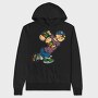 Broom Kid Dance Urban Art, Hanorac Oversize Barbati (Unisex)