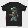 Teddy Bike, Tricou Barbati (Unisex)