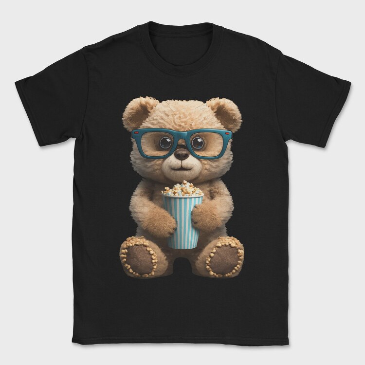 Teddy Bear Popcorn, Tricou Barbati (Unisex)