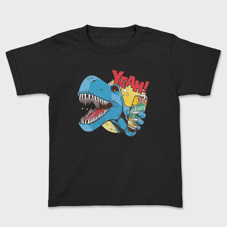 Drunk Dino Yeah, Tricou Copii