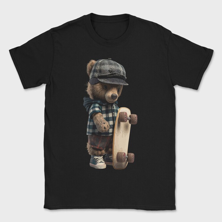 Teddy Skate, Tricou Barbati (Unisex)