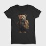 Teddy With Backpak, Tricou Femei