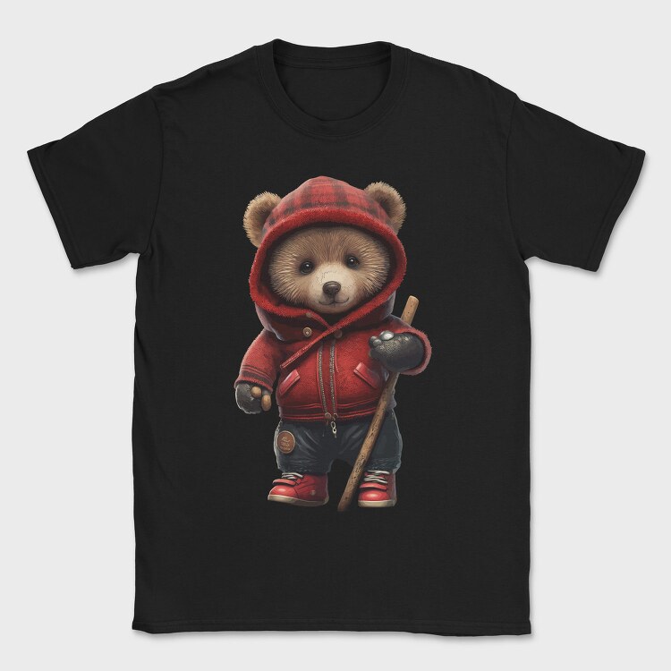 Teddy Bear Stick, Tricou Barbati (Unisex)