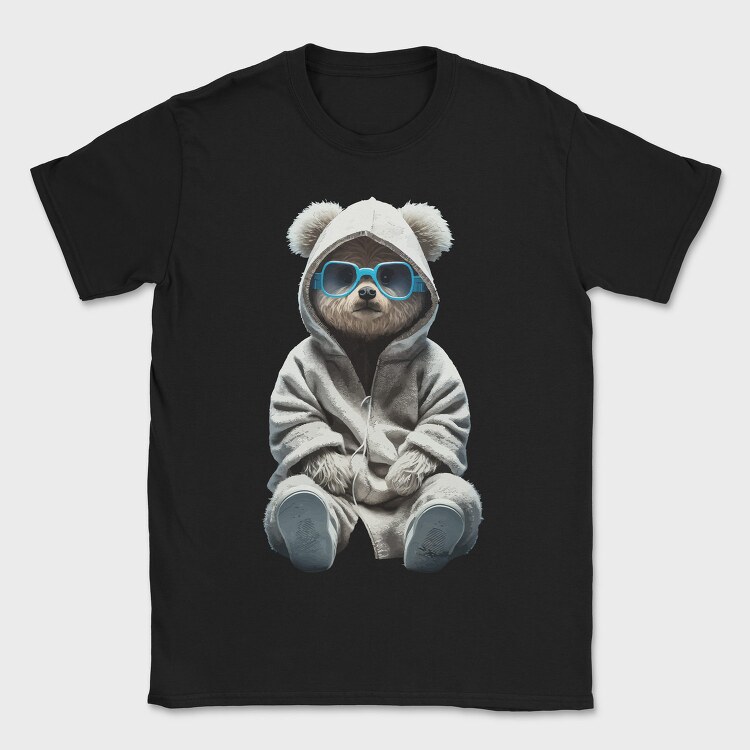 Teddy White Sweatsuit, Tricou Barbati (Unisex)