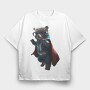 Teddy Suit Cape, Tricou Oversize Barbati (Unisex)