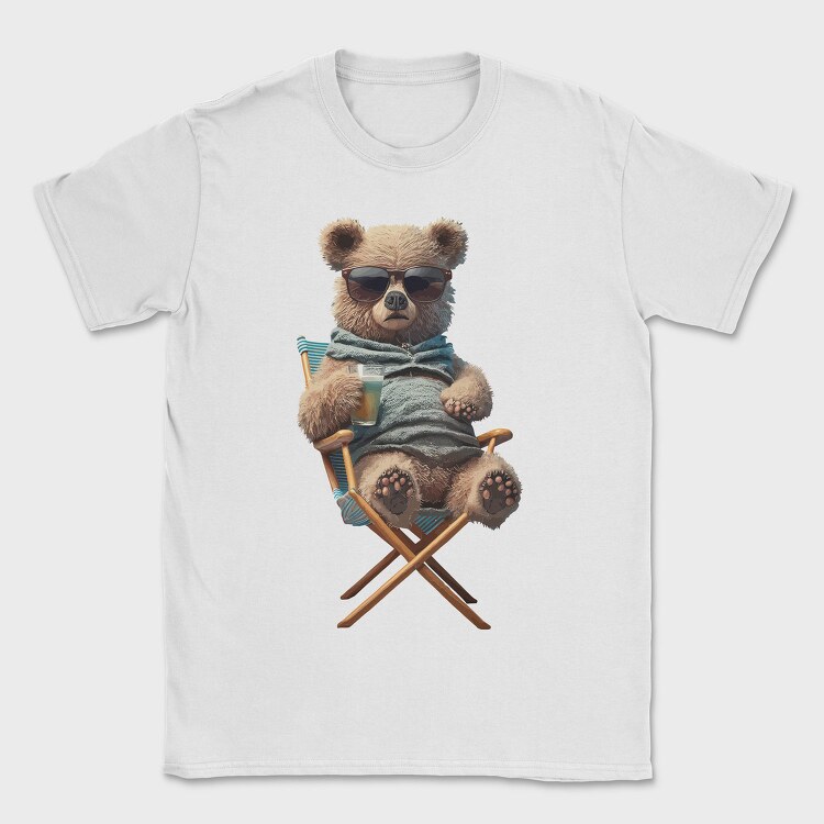 Teddy Bear Relax, Tricou Barbati (Unisex)