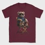 Teddy Bear on Chair, Tricou Barbati (Unisex)