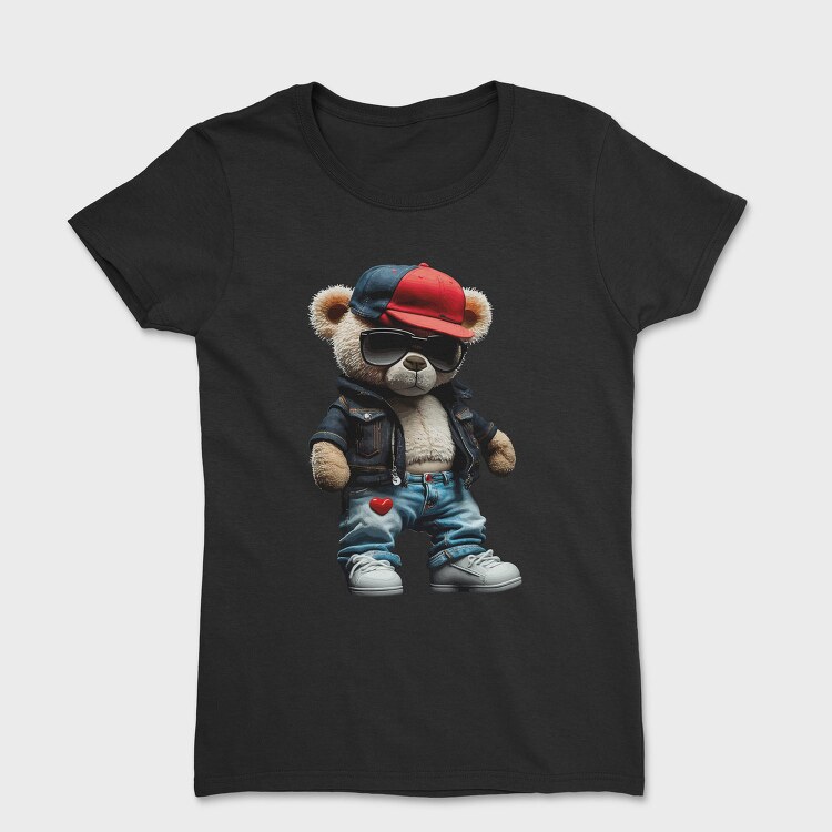 Cool Teddy Bear, Tricou Femei