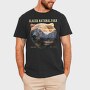 Glacier National Park Bear Lanscape, Tricou Barbati (Unisex)