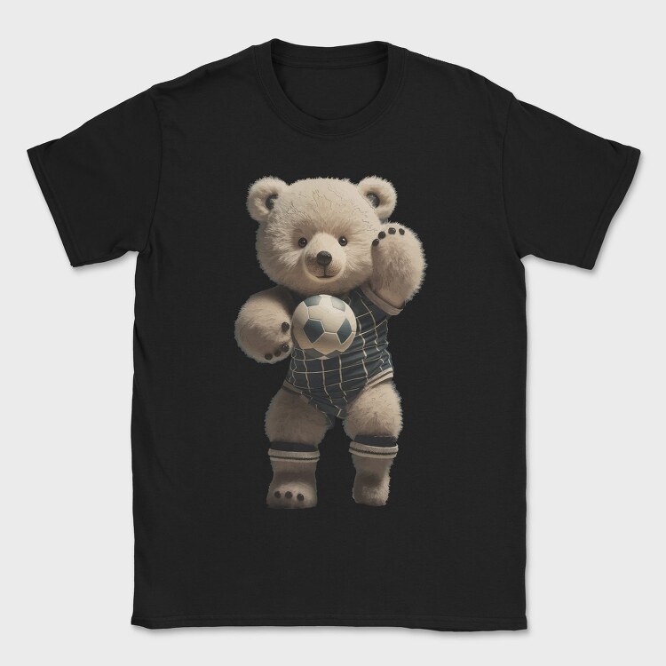 Football Teddy, Tricou Barbati (Unisex)