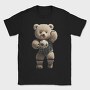 Football Teddy, Tricou Barbati (Unisex)