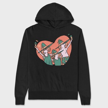 Ponie Cocktails, Hanorac Oversize Barbati (Unisex)