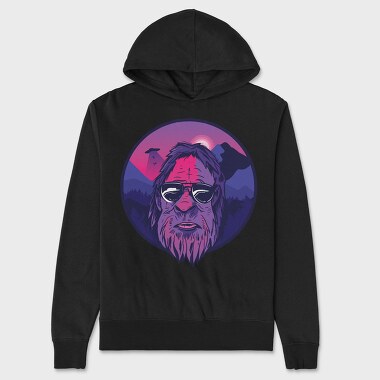 Bigfoot Landscape, Hanorac Oversize Barbati (Unisex)