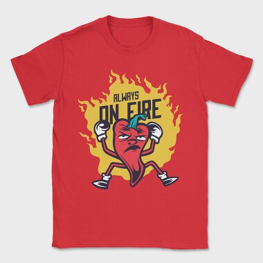 Chilli Angry, Tricou Barbati (Unisex)